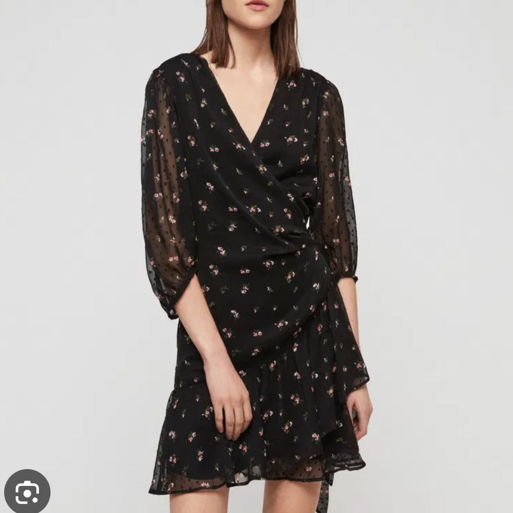 All Saints Wrap Dress